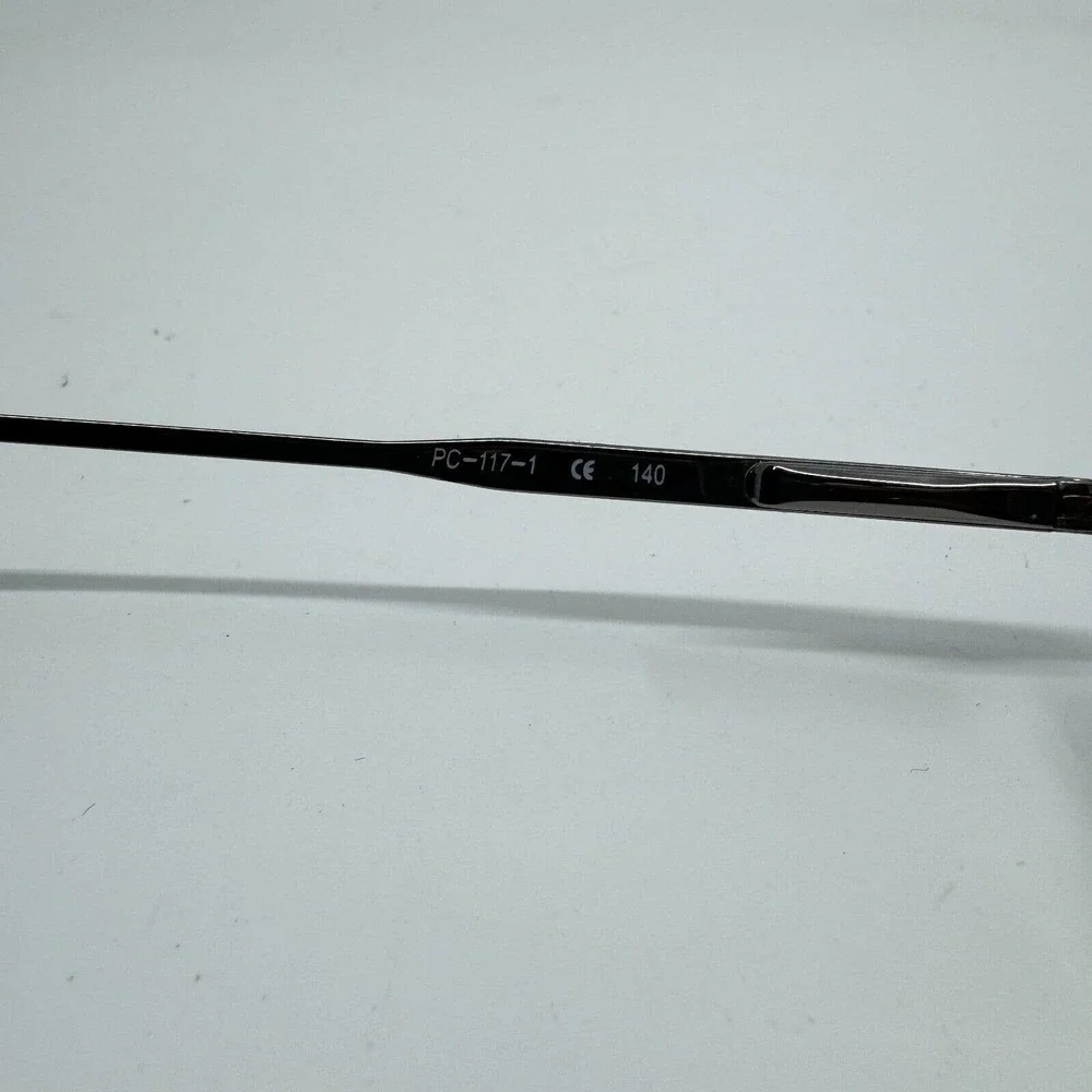 Pierre Cardin PC-117-1 Silver Eyeglasses‎ Frames Round Metal H9870
